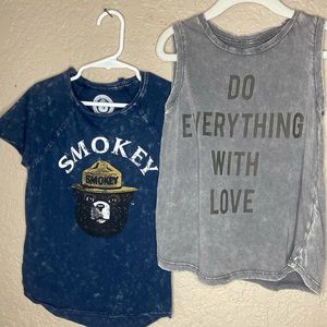 NWOT Art Class T-Shirt and Sleeveless Top